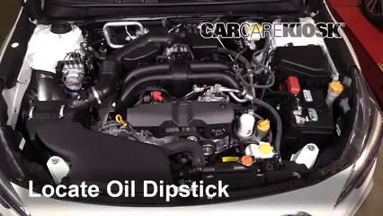 2019 Subaru Legacy 2.5i Limited 2.5L 4 Cyl. Oil Check Oil Level